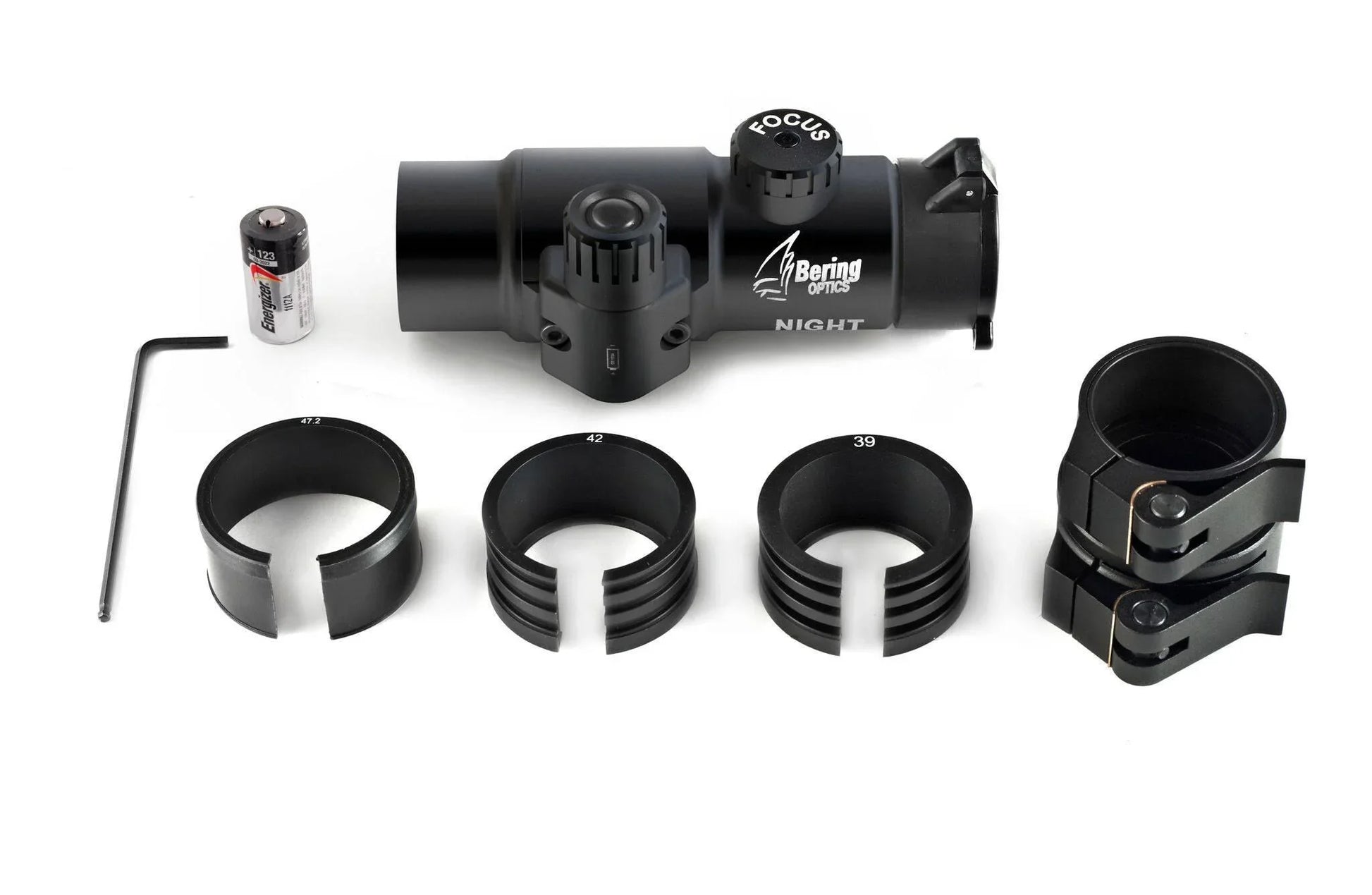 Bering Optics Night Vision Probe Mini Gen 2+ Clip-On System BE26141W - Night Vision Universe