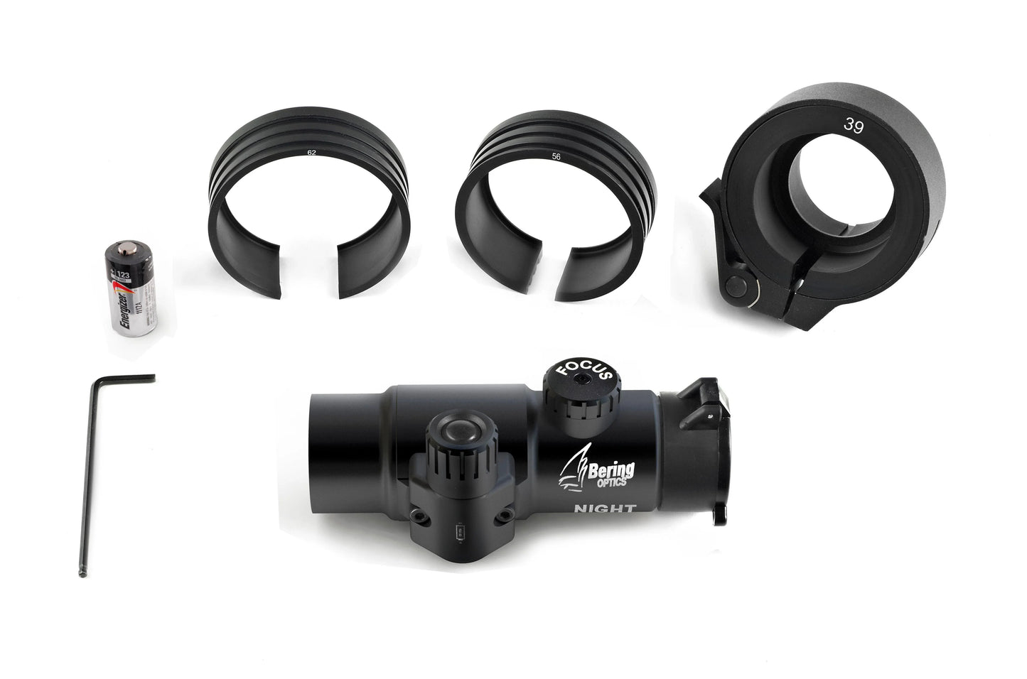 Bering Optics Night Vision Probe Mini Gen 3 Clip-On System BE36142UW - Night Vision Universe