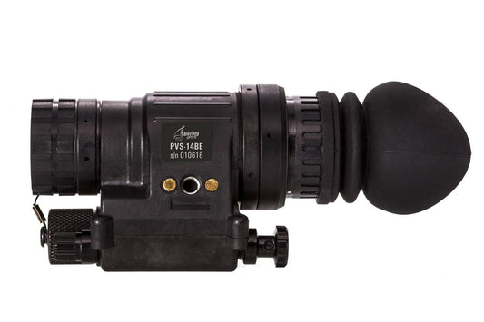 Bering Optics PVS-14BE Gen 2+ B&W Night Vision Monocular BE72140MGW - Night Vision Universe