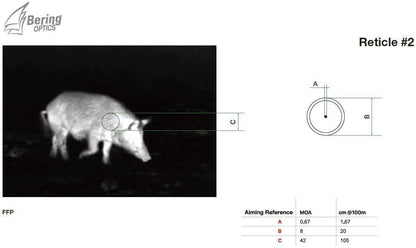 Bering Optics Super Hogster A3 35mm 384 Thermal Scope - Night Vision Universe