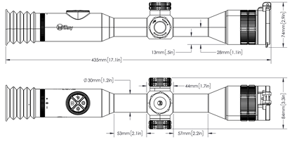 InfiRay Outdoor BOLT TL35 V2 35mm Thermal Scope - 🔥DEMO🔥 - NVU