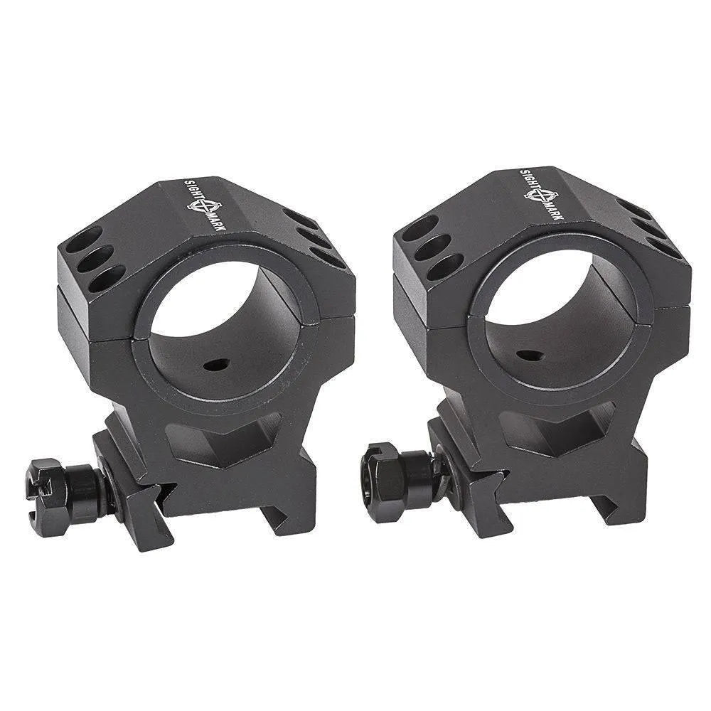 Sightmark Mounting Picatinny Rings (2) High Height - Night Vision Universe