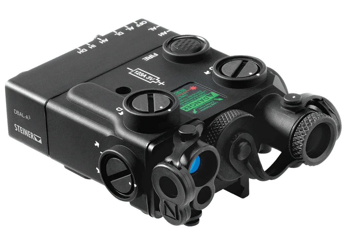 Steiner DBAL-A3 Laser, IR Illuminator Black - Night Vision Universe