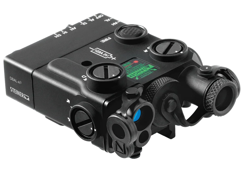 Steiner DBAL-A3 Laser Aiming Device & IR Illuminator - Black